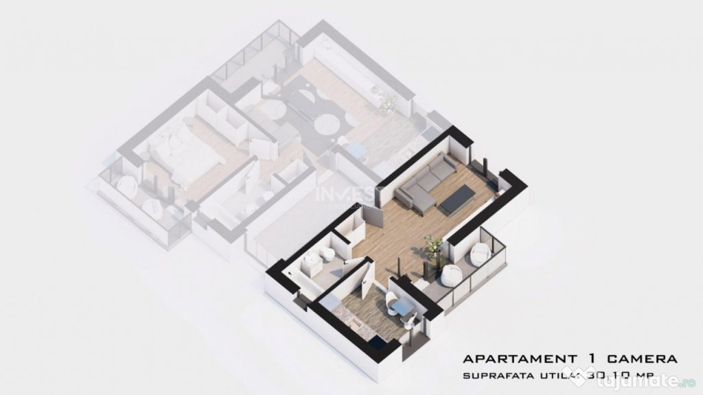 COMISION 0%! 2 CAMERE BLOC NOU PACURARI-REDIU 