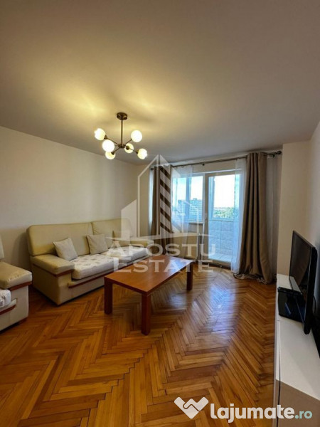 Apartament 3 camere, 87 mp, centrala proprie, zona Dacia 