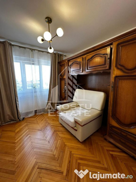 Apartament 3 camere, 87 mp, centrala proprie, zona Dacia 