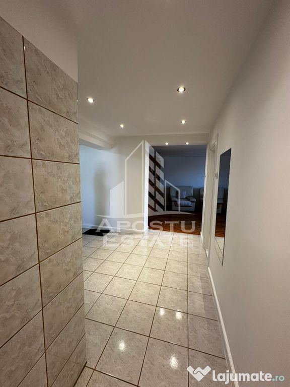 Apartament 3 camere, 87 mp, centrala proprie, zona Dacia 