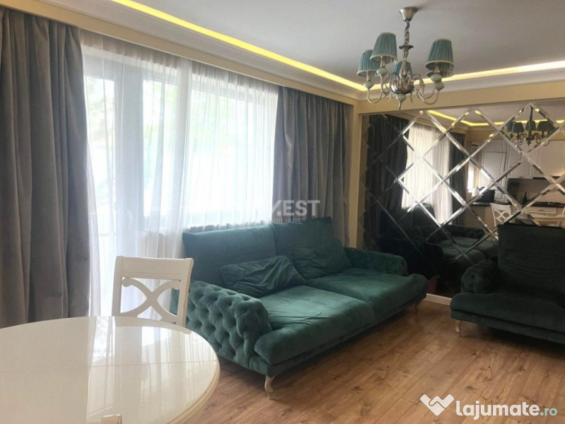 Apartament cu 2 camere + grădină *Mobilat și utilat* în