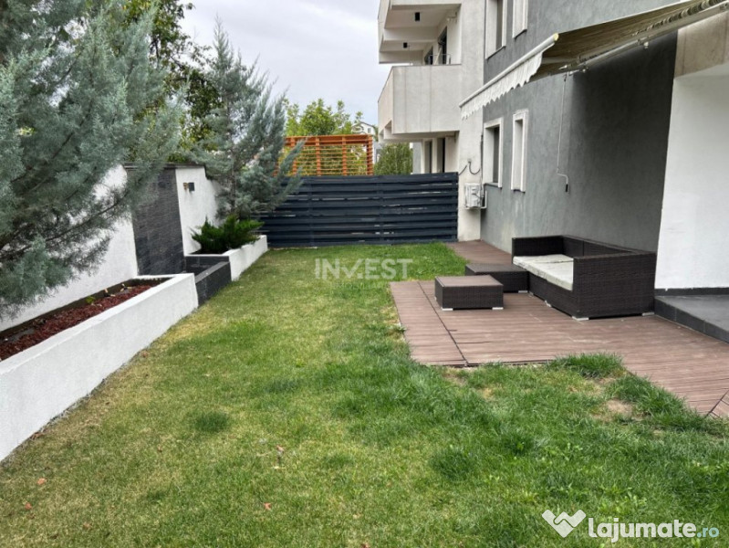 Apartament cu 2 camere + grădină *Mobilat și utilat* în