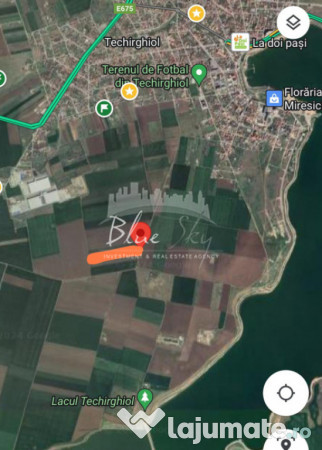 Loturi de teren 500 mp in Localitatea Techirghiol 