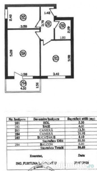 Bragadiru - Safirului 2 cam, mob si util, LOC DE PARCARE