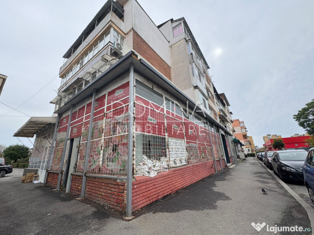 Spatiu comercial 150 mp, vitrina stradala 25 m.l. - 9 Mai 