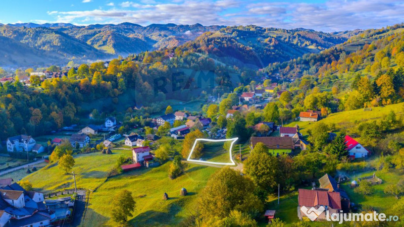 COMISION 0% Teren 1,564mp Moieciu de Jos/ Intravilan 