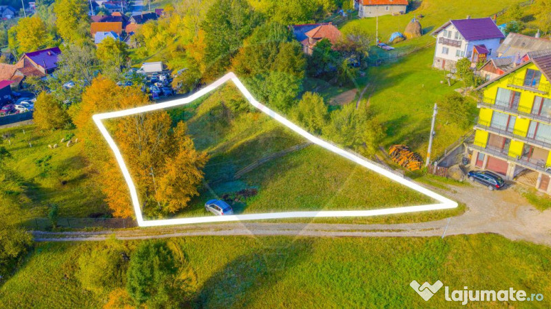 COMISION 0% Teren 1,564mp Moieciu de Jos/ Intravilan 