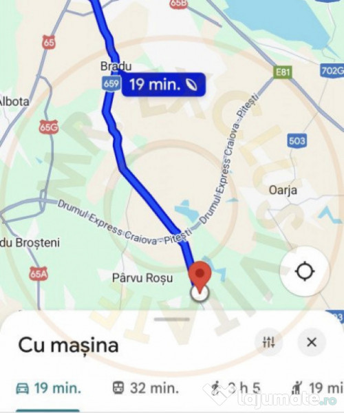 Casă Suseni-Cersani construcție solidă, teren 578 mp, zon 