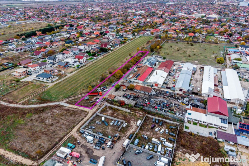 Teren de 2500 mp, cu posibilitate de parcelare în Bujac ...