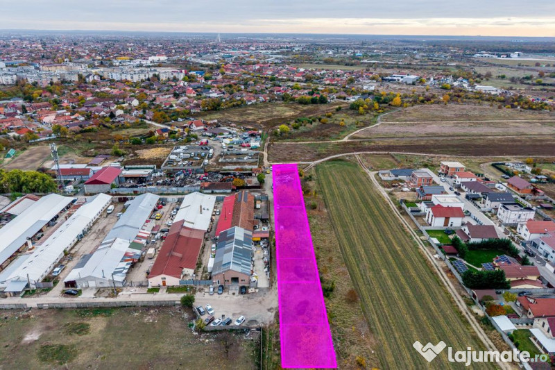 Teren de 2500 mp, cu posibilitate de parcelare în Bujac ...