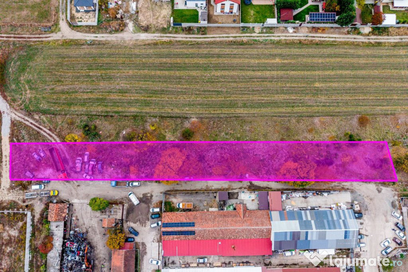 Teren de 2500 mp, cu posibilitate de parcelare în Bujac ...