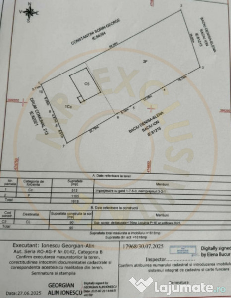 Casă nouă P+1E – Băiculești, Zigoneni, Argeș