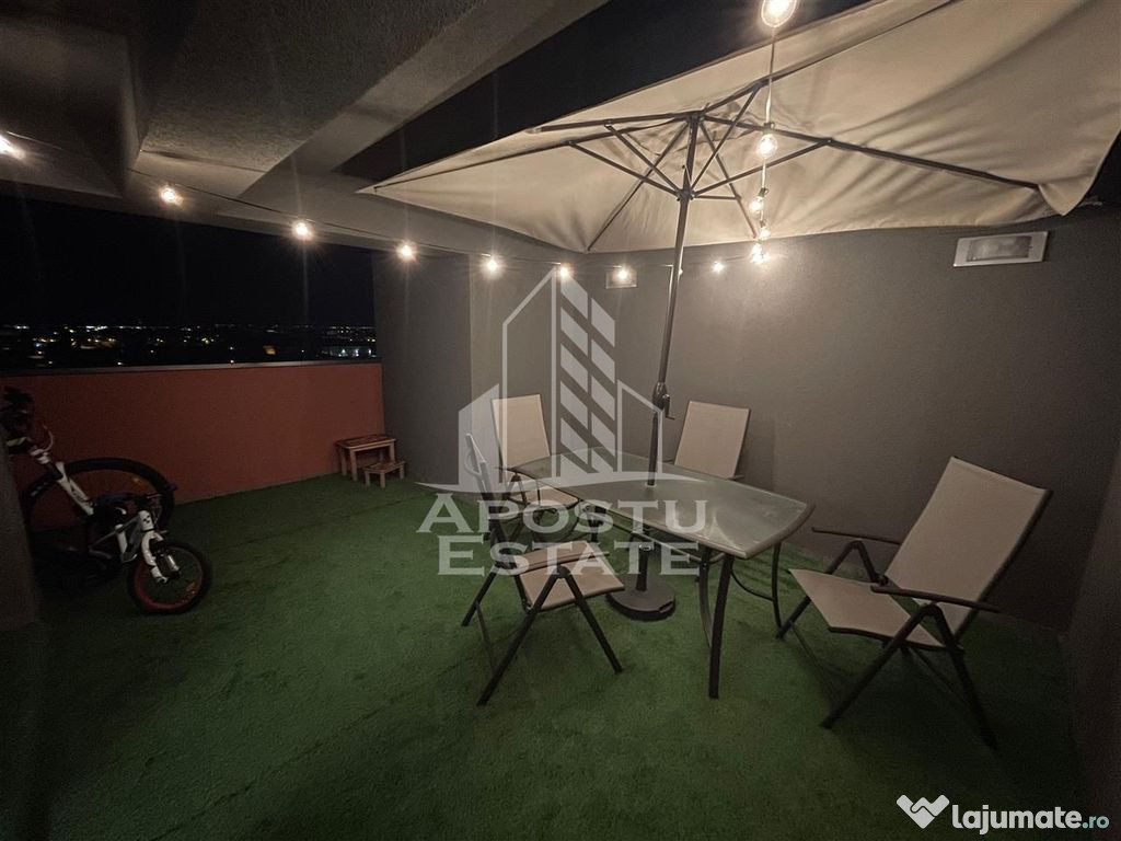 Apartament cu 2 camere si terasa, loc de parcare subteran...