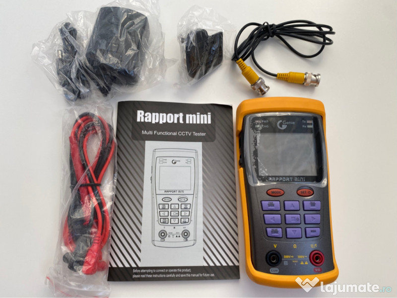 Tester Raport Mini CCTV pentru camere supraveghere 