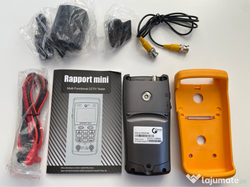 Tester Raport Mini CCTV pentru camere supraveghere 