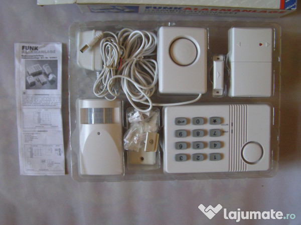 Sistem de alarma combinat pentru usi si ferestre