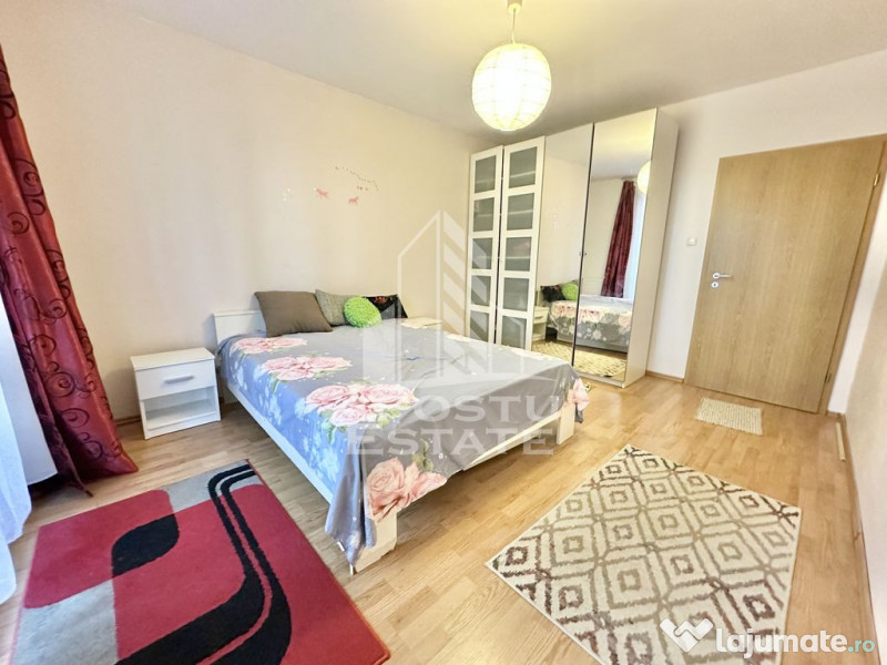 Apartament cu 3 camere, debara si terasa inchisa de 12 mp... 