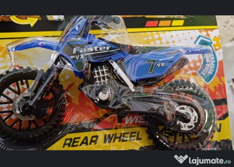 Motocicleta Motocross scara 1:12 