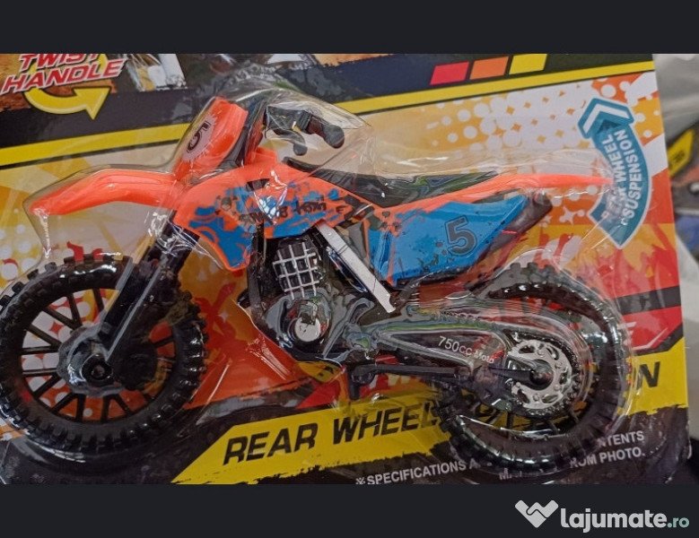 Motocicleta Motocross scara 1:12 