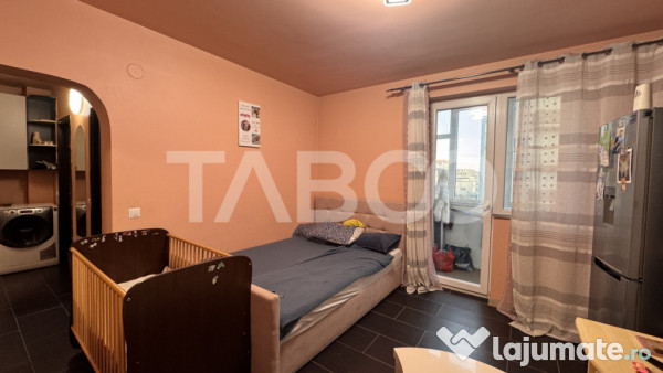 Garsoniera de inchiriat 25mp mobilata utilata parcare balcon