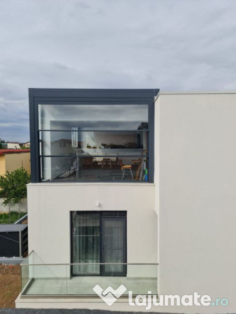 Vila indiv-stil medit.,2parcari,curte/centru Popesti-Leor...