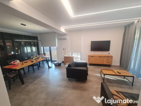 Vila indiv-stil medit.,2parcari,curte/centru Popesti-Leor...