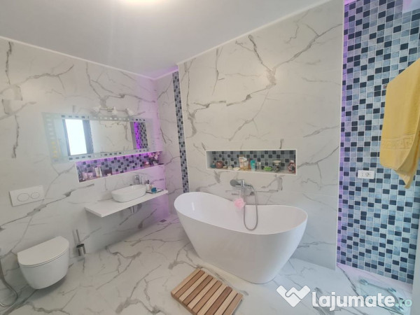 Vila indiv-stil medit.,2parcari,curte/centru Popesti-Leor...