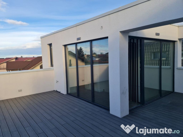Vila indiv-stil medit.,2parcari,curte/centru Popesti-Leor...