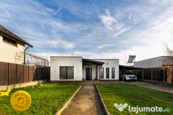 Casa pe parter, 3 camere, mobilata si utilata, Stefanesti