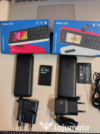 Nokia 106 si 108 NOU la cutie 
