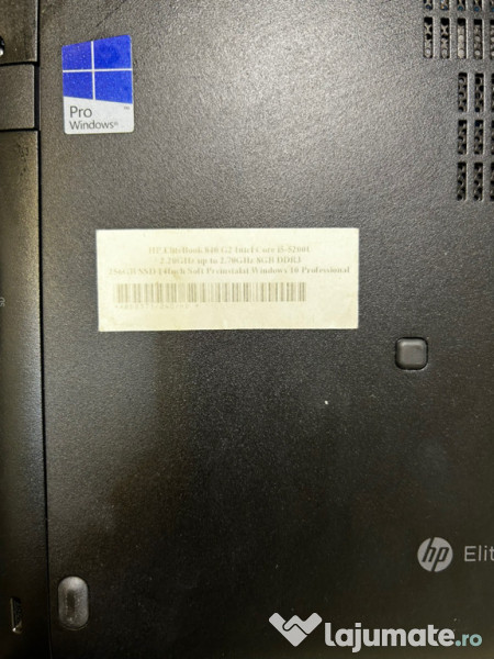 Laptop HP Elitebook 840 i5 8Gb 256 SSD 