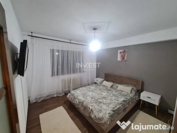 Apartament 3 camere decomandat, 72 mp – complet mobilat ș 