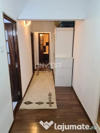 Apartament 3 camere decomandat, 72 mp – complet mobilat ș 