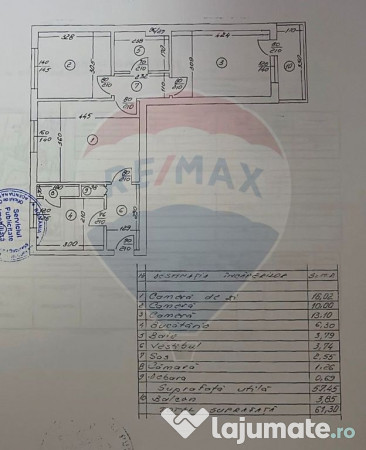 NOU ÎN PIAȚĂ! Apartament cu 3 camere Metrou Obor 