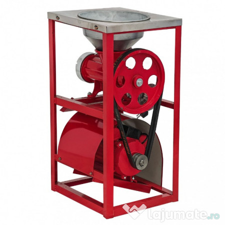 Masina de tocat carne profesionala 1,2 kw, palnie inox, 2 curele