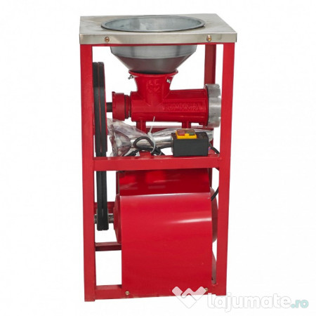 Masina de tocat carne profesionala 1,2 kw, palnie inox, 2 curele