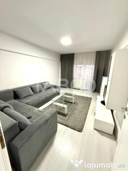 Apartament de inchiriat 2 camere 2 balcone complet mobilat s