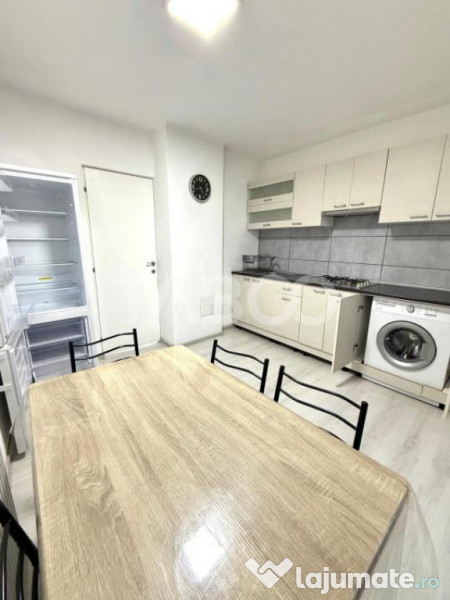 Apartament de inchiriat 2 camere 2 balcone complet mobilat s