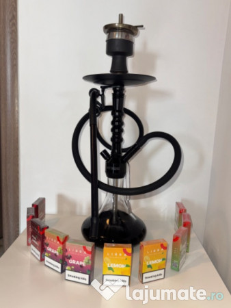 Narghilea Amy Deluxe + 10 arome LIRRA 