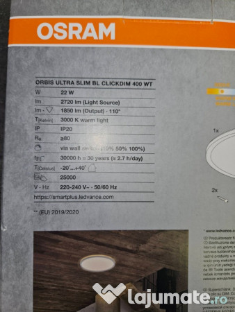 Bec aplica plafoniera led osram
