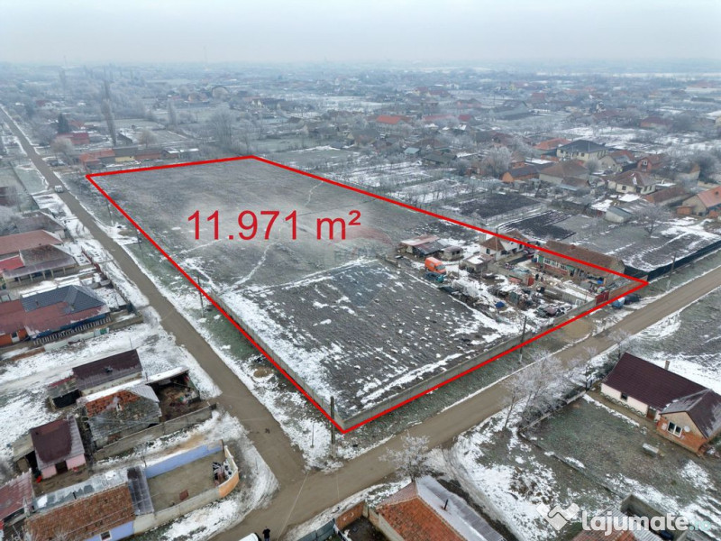 Teren intravilan de vânzare 11.971 mp, Șimand, jud. Arad