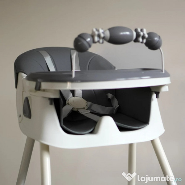 Scaun de masa si joaca pentru copii Kinderplay Gri 