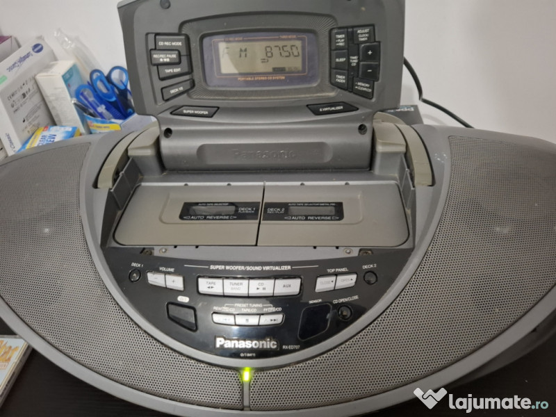 Panasonic cobra cd. radio.deck