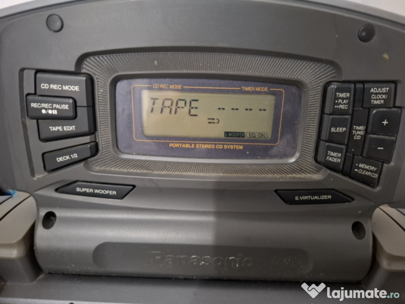 Panasonic cobra cd. radio.deck