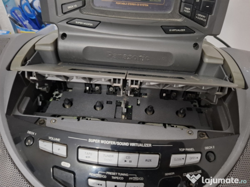 Panasonic cobra cd. radio.deck