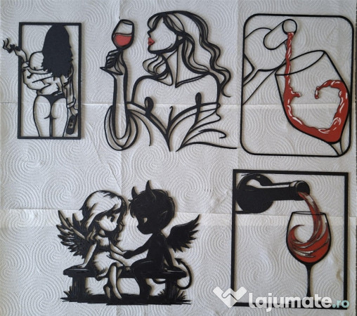 Decoratiuni pentru perete 3D 