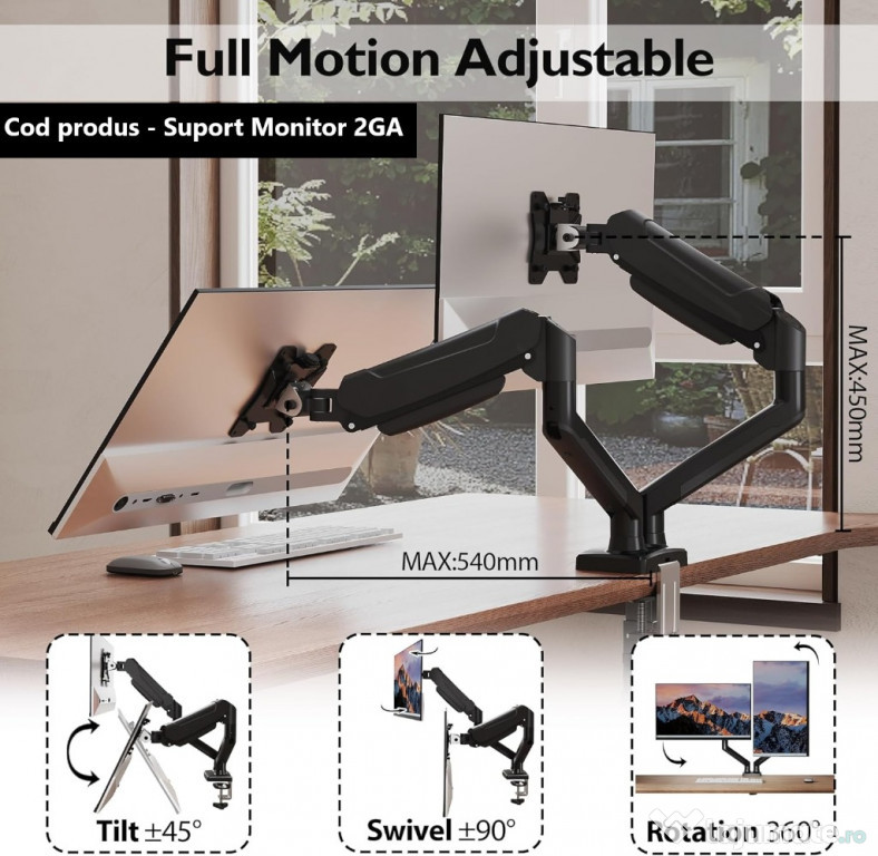 Suporti TV/monitor Bontec noi, modele universale + varietate larga 
