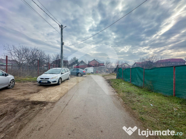 Mihăilești - teren împrejmuit 401mp, cu puț, COMISION 0 