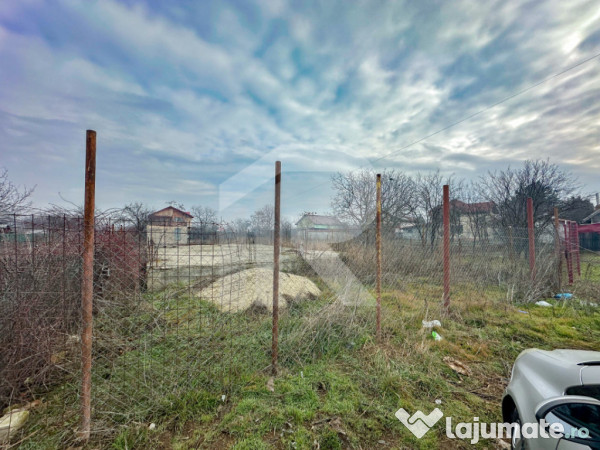 Mihăilești - teren împrejmuit 401mp, cu puț, COMISION 0 