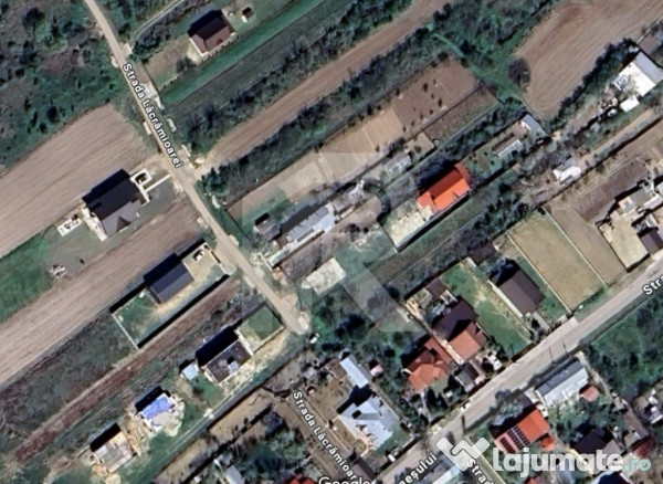 Mihăilești - teren împrejmuit 401mp, cu puț, COMISION 0 